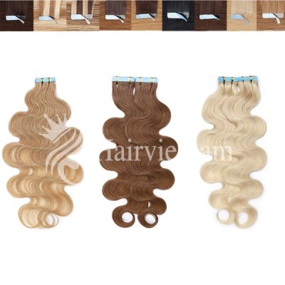 Tape-In Hair Extensions Wavy