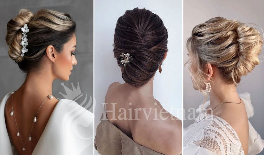 French Twist wedding hairstyles
