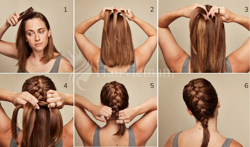 How to French Braid Your Hair