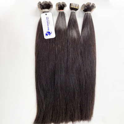 Natural Straight Flat Tip Hair Extensions