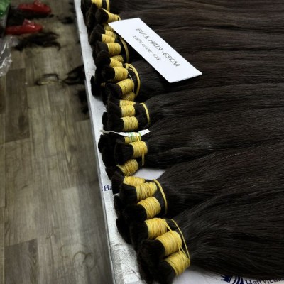 Raw Hair - Bulk Hair 65cm, 100% Bleaching 613