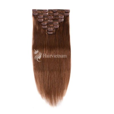Brown Clip In Hair Extensions