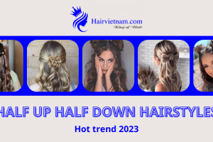 Top 9+ Half Up Half Down Hairstyles: Hot Trend for 2024