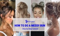 How to do a Messy Bun with Long Hair: Step by Step