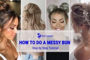 How to do a Messy Bun with Long Hair: Step by Step
