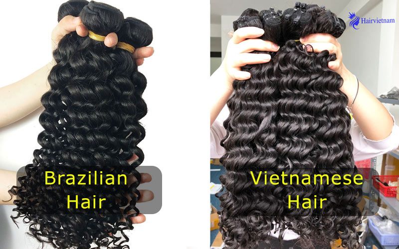 Vietnamese hair vs Brazilian hair
