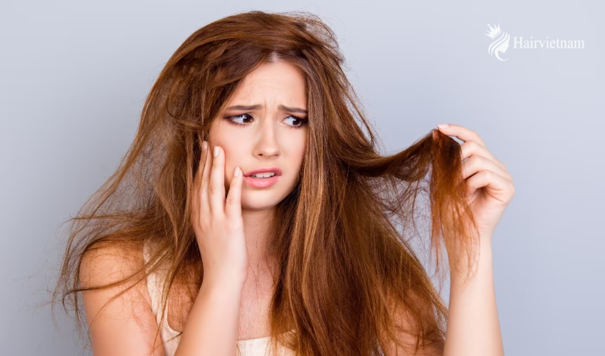 The different types of hair damage