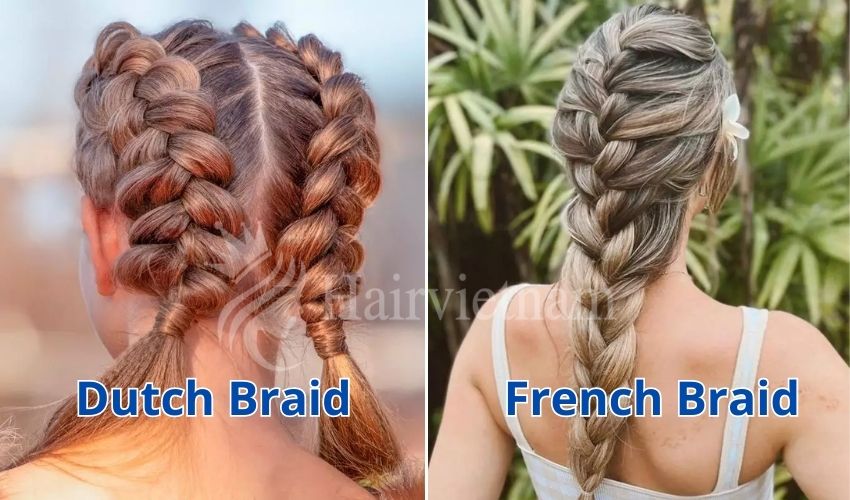 Tips for styling Dutch Braid vs French Braid