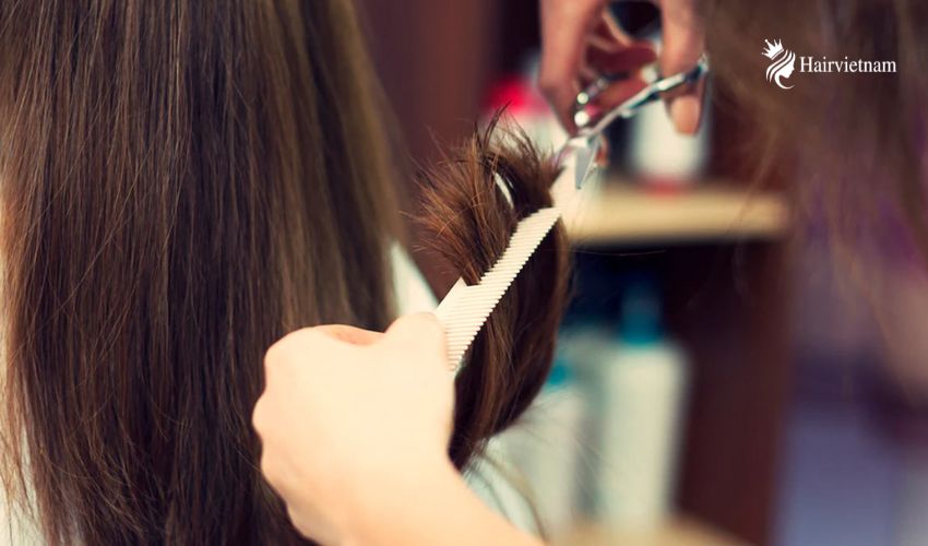 Trim your hair to grow hair faster