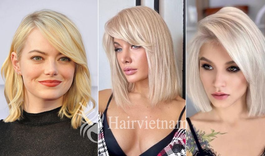 Bob with side sweeps