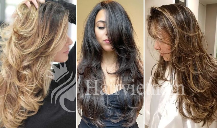 Multiple Layers in Long Hair