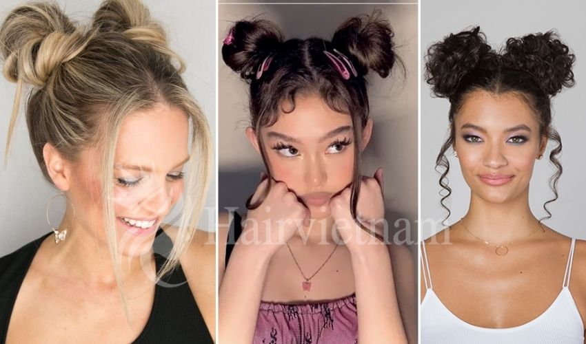 Space Buns Hairstyles