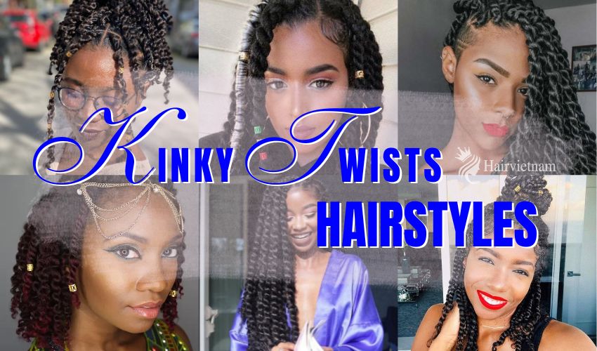 Kinky Twist Hairstyles