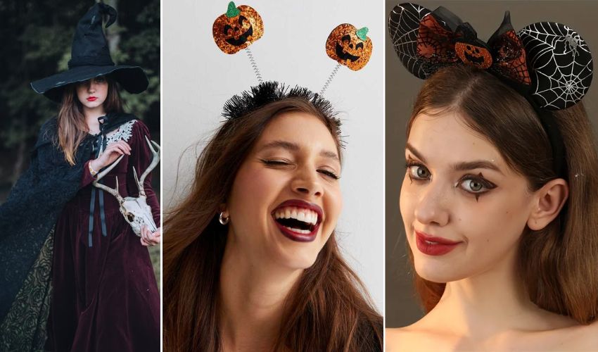 Halloween Hairstyles with Accessories