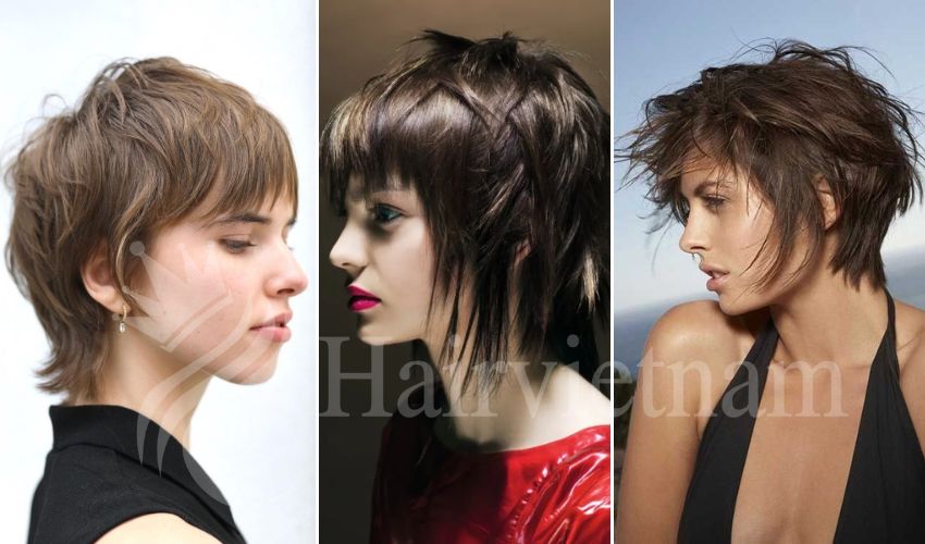 Edgy Short Layered Hairstyle