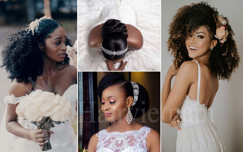 Afro Wedding Hairstyles