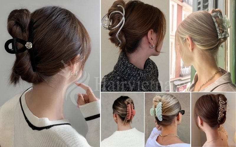 How to do French Twist Hairstyle with Claw Clip