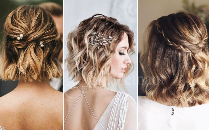 Bob Hairstyles for Bridesmaids