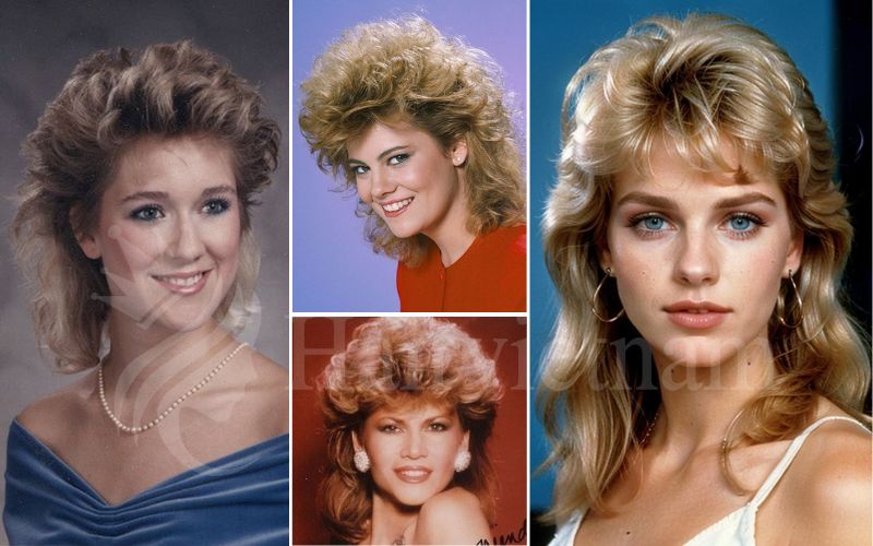 80s Mullet Hairstyle