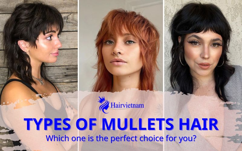 Different types of Mullets Hair for Women