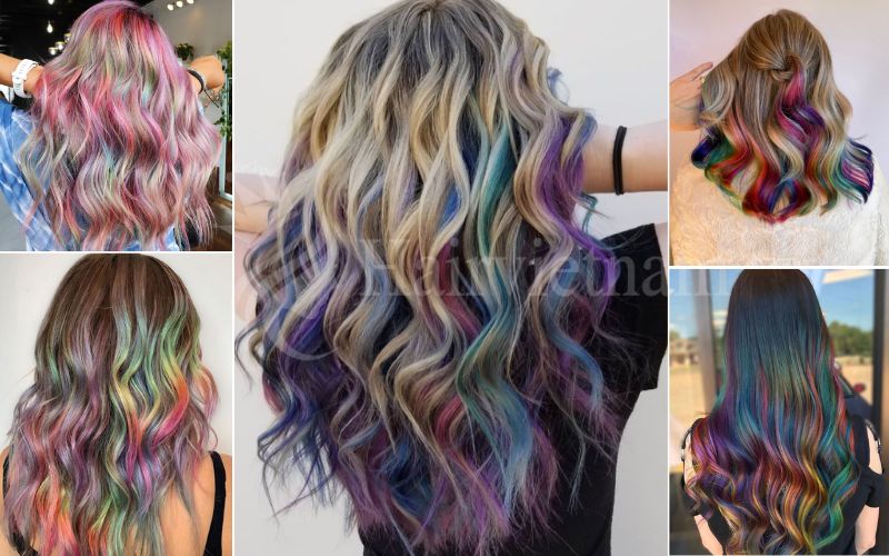 Rainbow Balayage
