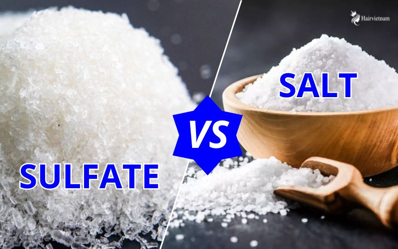 Are sulfate and salt identical?