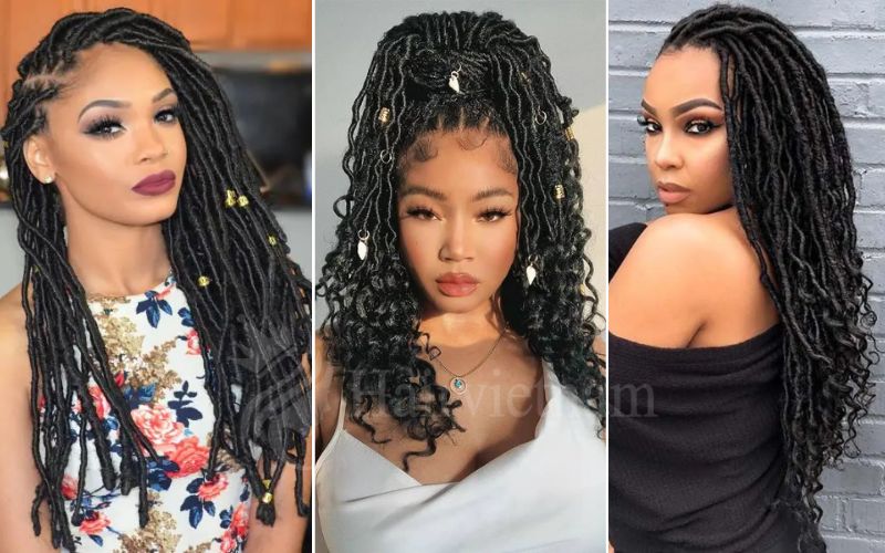Crochet Faux Locs Hairstyles
