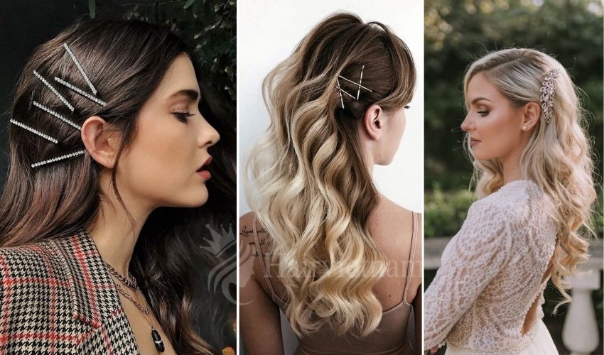 Side Pin Hairstyles