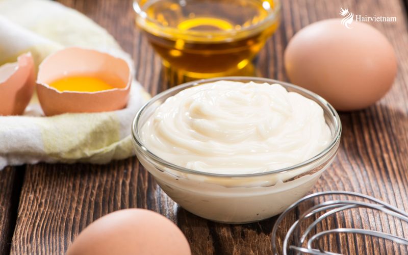Egg White and Yogurt Protein Hair Mask