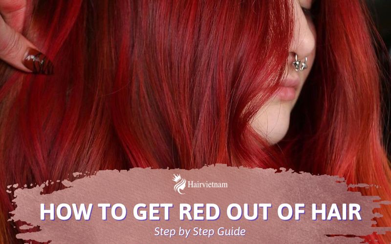 How to Get Red Hair Dye out of Hair