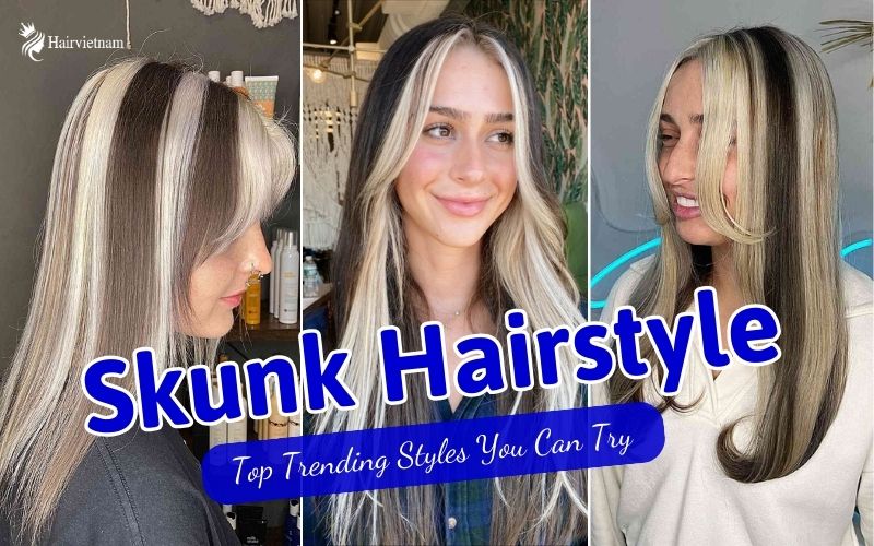 Trending Skunk Hairstyles for Girls